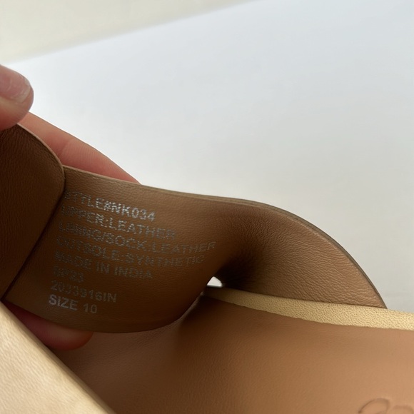 Madewell The Dixson Fisherman Mule Soft Butter Tan 10 - Picture 13 of 16